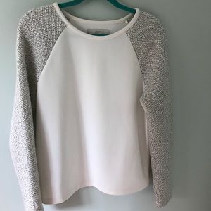 {LOFT} Two Tone Sweater/Long Sleeve Top, M